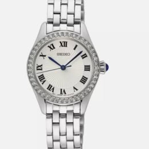 Seiko Accessories - Seiko Classic Ladies Watch Made With Swarovski Crystals SUR333P1 New With Tags